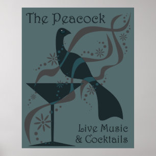 De Peacock Poster