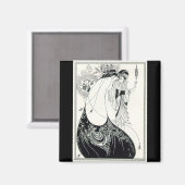 De Peacock Rok Magnet (Voorkant / Achterkant)