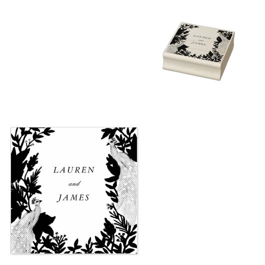 De Peacock Rubberstempel (Gestempeld)