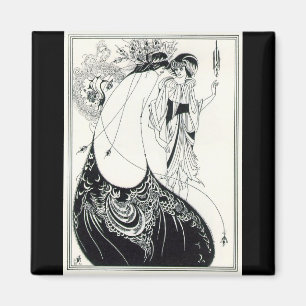 De Peacock Skirt Magnet