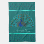 De Peacock Theedoek (Verticaal)