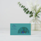 De Peacock Visitekaartje (Staand voorkant)