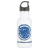 De PeakPosse-waterfles (18 oz) Waterfles (Voorkant)