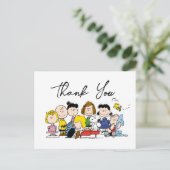 De Peanuts-bende | Baby Shower Briefkaart (Staand voorkant)