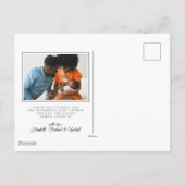 De Peanuts Groep | Baby Shower Briefkaart (Achterkant)