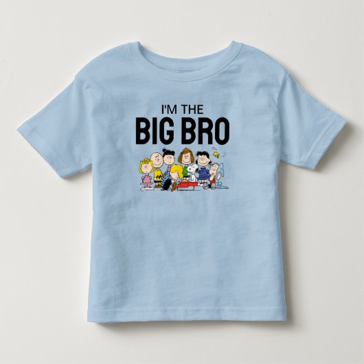 De Peanuts Groep | Ik Ben De Oudere Broer Kinder Shirts (Voorkant)