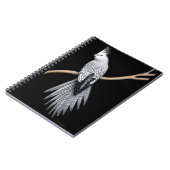 De Pearl Pied Cockatiel Parrot-laptop Notitieboek (Linkerzijde)