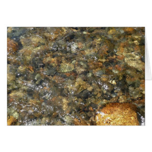 De Pebbles Brown en Gray Natural Abstract