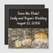 De Pebbles Brown en Gray Natural Abstract (Voorkant / Achterkant)