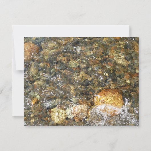 De Pebbles Brown en Gray Natural Abstract (Voorkant)