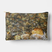 De Pebbles Brown en Gray Natural Abstract Etui (Voorkant)