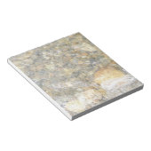 De Pebbles Brown en Gray Natural Abstract Notitieblok (Schuin)