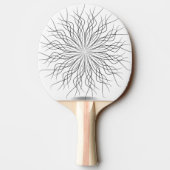 De pedelmeester: Aangepaste pingpongpeddels Tafeltennisbatje (Achterkant)