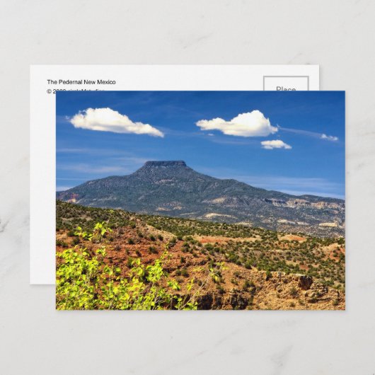 De Pedernal  Briefkaart (Voorkant / Achterkant)