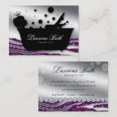 De Pedicure van de Bellen van de Salon van de Visitekaartje (Voorkant / Achterkant)