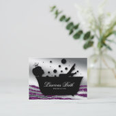 De Pedicure van de Bellen van de Salon van de Visitekaartje (Staand voorkant)