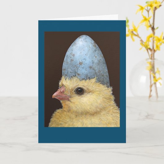 De peep-kaart kaart (Gele Bloem)