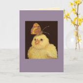 De peepkaart zeven kaart (Gele Bloem)