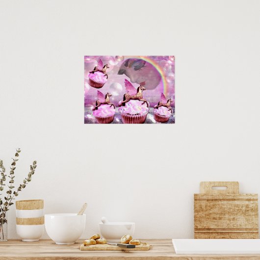 De Pegasii laten vallen. Poster (Keuken)