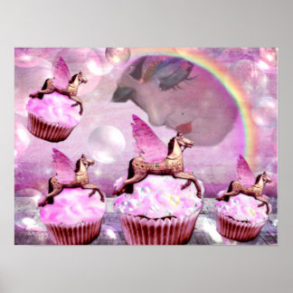 De Pegasii laten vallen. Poster