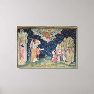 De peiling van de zevende Trumpet en de Canvas Afdruk