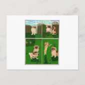 De pekingese feestdagenkaart (Voorkant)