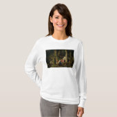 De pelgrims van de Abbey of St. Odile T-shirt (Voorkant volledig)