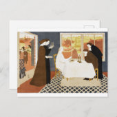 De pelgrims van Emmaus, Maurice Denis Briefkaart