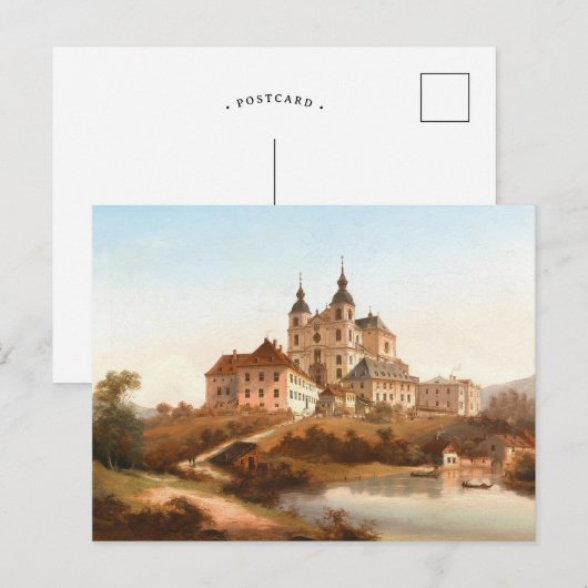 De pelgrimskerk | Johann Wilhelm Jankowsky Briefkaart (Voorkant / Achterkant)