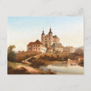 De pelgrimskerk   Johann Wilhelm Jankowsky Briefkaart