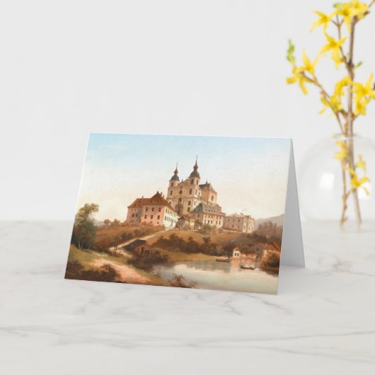 De pelgrimskerk | Johann Wilhelm Jankowsky Kaart (Gele Bloem)