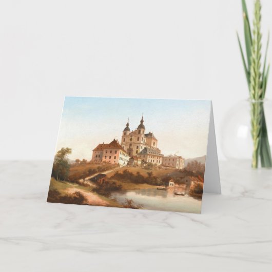 De pelgrimskerk | Johann Wilhelm Jankowsky Kaart (Voorkant)