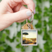 De pelgrimstocht van Childe Harold door Joseph Tur Sleutelhanger (Hand)