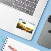 De pelgrimstocht van Childe Harold door Joseph Tur Sticker (Laptop met iPhone)