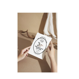 De Pelican Vintage Apotheek Gepersonaliseerd Briefkaart