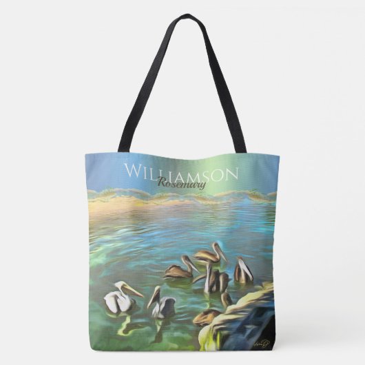 De Pelicans 0330 Tote Bag (Achterkant)
