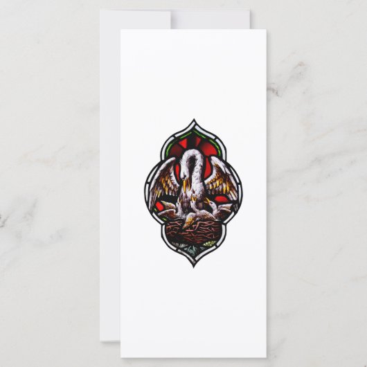 De pelikaan als Christelijk symbool (Voorkant)