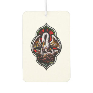 De pelikaan als Christelijk symbool Luchtverfrisser