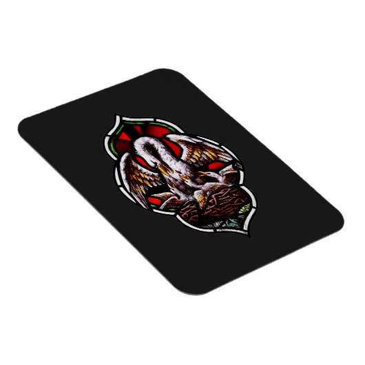 De pelikaan als Christelijk symbool Magneet (Rechterzijde)