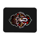 De pelikaan als Christelijk symbool Magneet (Horizontaal)