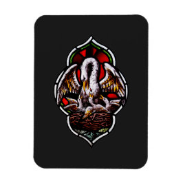 De pelikaan als Christelijk symbool Magneet