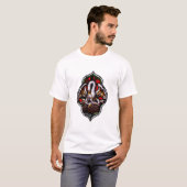 De pelikaan als Christelijk symbool T-shirt (Voorkant volledig)