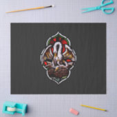 De pelikaan als Christelijk symbool Tissuepapier (Craft)