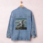 De pelikaan en zijn meeuw! jekker denim jacket (Hangar)