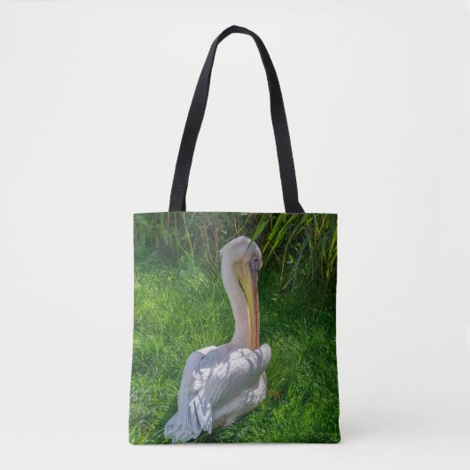 De pelikaan sluit omhoog canvas tas (Voorkant)
