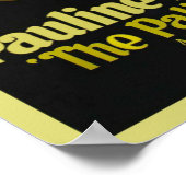 De Peliser Hoesje Silent Hollywood film Poster (Hoek)