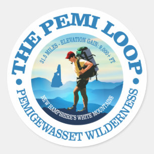 De Pemi-lijn Ronde Sticker