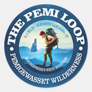 De Pemi-lijn Ronde Sticker