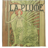 De Pen By Alphonse Mucha Douchegordijn (Voorkant)
