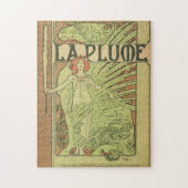 De Pen By Alphonse Mucha Legpuzzel (Verticaal)